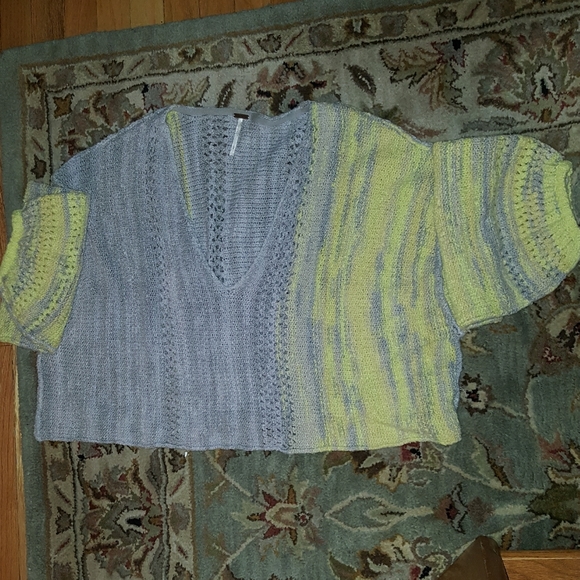 *SOLD* Free People Amethyst Sweater - Picture 7 of 8